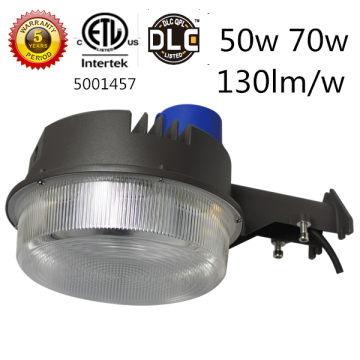 ETL twist lock external photocell led barn light 50w